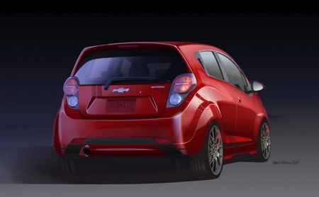 Chevrolet Spark và những ý tưởng độ độc đáo - 4 Chevrolet Spark và những ý tưởng độ độc đáo